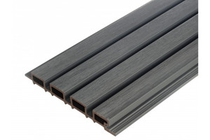 Реечная панель Тимбертекс коэкструзия Cерый микс Реечная панель Тимбертекс коэкструзия Cерый микс